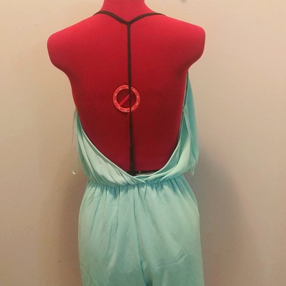 Ladies One Piece Short Set Y Back Sz Lg - Picture 4 of 16